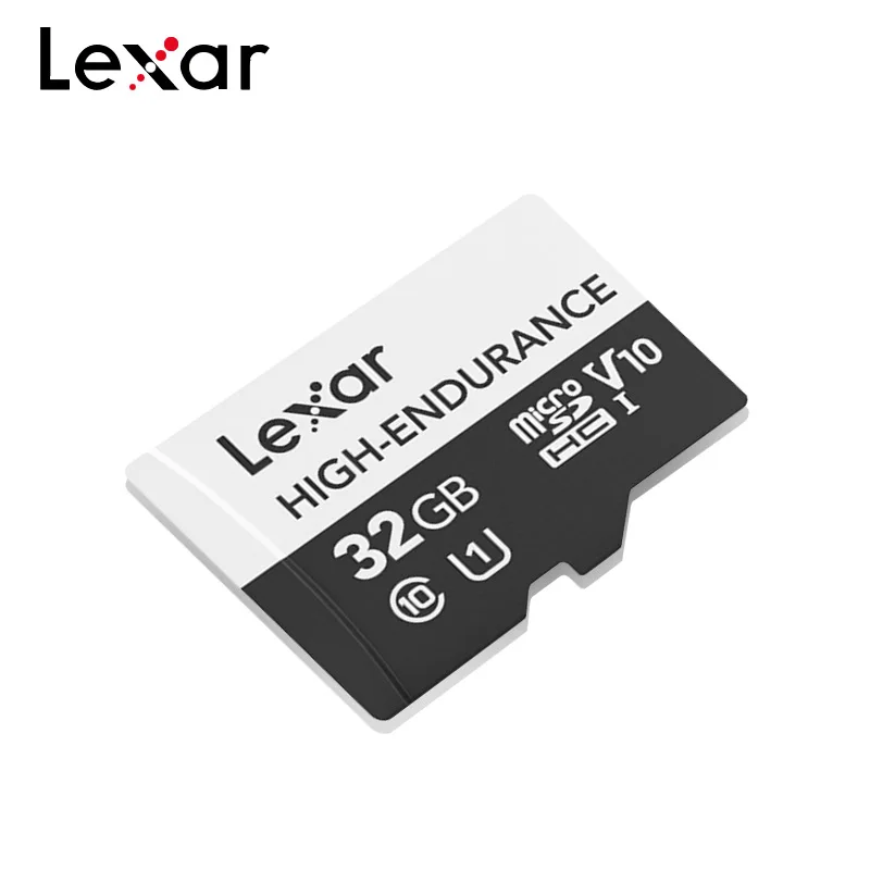 Lexar с высокой износостойкостью Micro sd карты макс. 100 МБ/с. слот для карт памяти 32 Гб