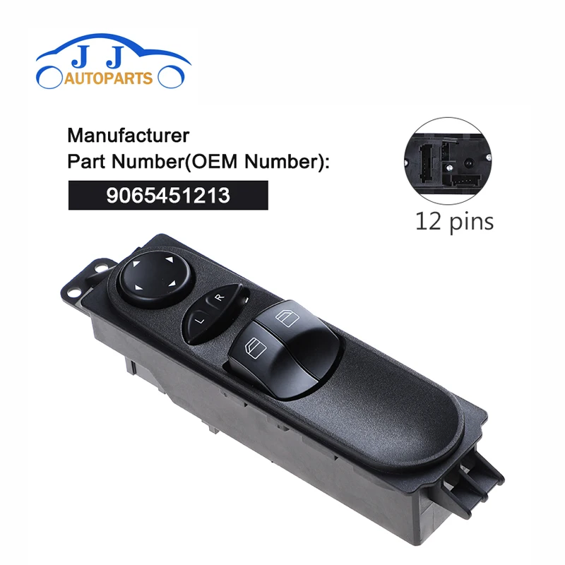 YAOPEI A9065450213 9065450213 для Mercedes Sprinter Crafter Fensterheber Schalttaste Vorne Links A9065451213 9065451213|link| |