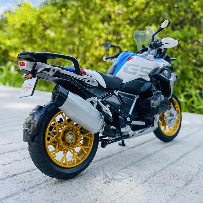 Maisto 1:12 bmw r1250 gs r ninet bler,合金,シミュレーション