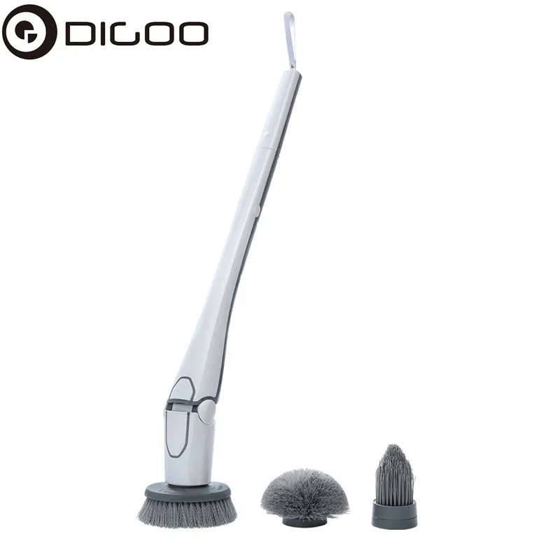 

DIGOO DG-QXJM1 Multi-function Electric Waterproof Cleaning Brush USB Charging Smart Home Household 80 Degree Flolding Head Brush