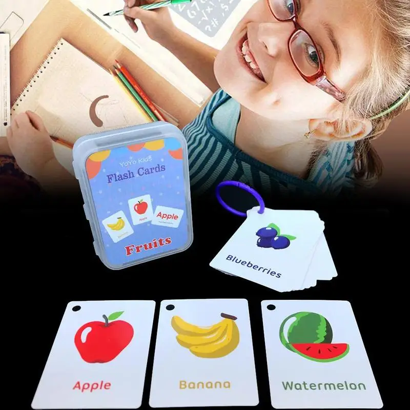 Tarjeta Flash Montessori de 20 letras en inglés, juguete educativo de aprendizaje para el desarrollo temprano para niños, regalo para chico con hebilla