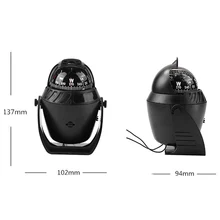 Наружный портативный ABS мини электронный автомобильный навигатор морская Поворотная Морская Лодка корабельный компас Инклинометр измеритель наклона