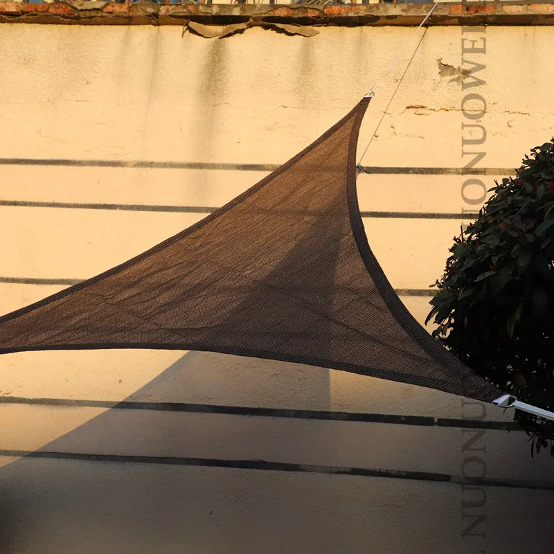 Triangle Sunshade Customize Size HDPE Anti-UV Courtyard Shading Net Retainer Sets And Accessories For Sunshade Net Used 5