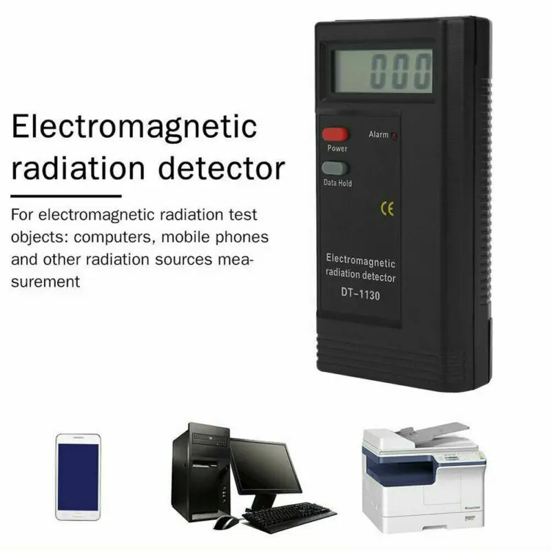 EMF измеритель электромагнитного поля детектор портативный цифровой ЖК-тестер