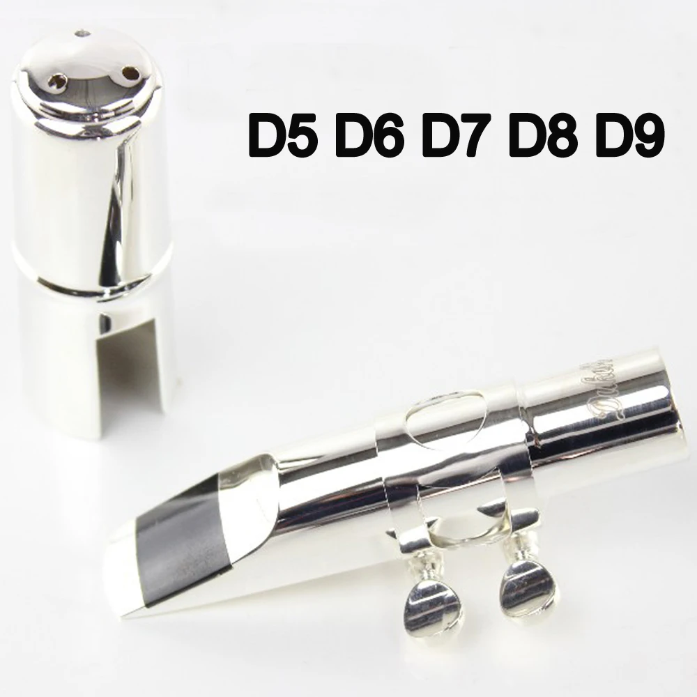 

Музыкальный профессиональный тенор сопрано альт-саксофон, металлический мундштук с золотым покрытием, Мундштуки для саксофона, Аксессуары D5 D6 D7