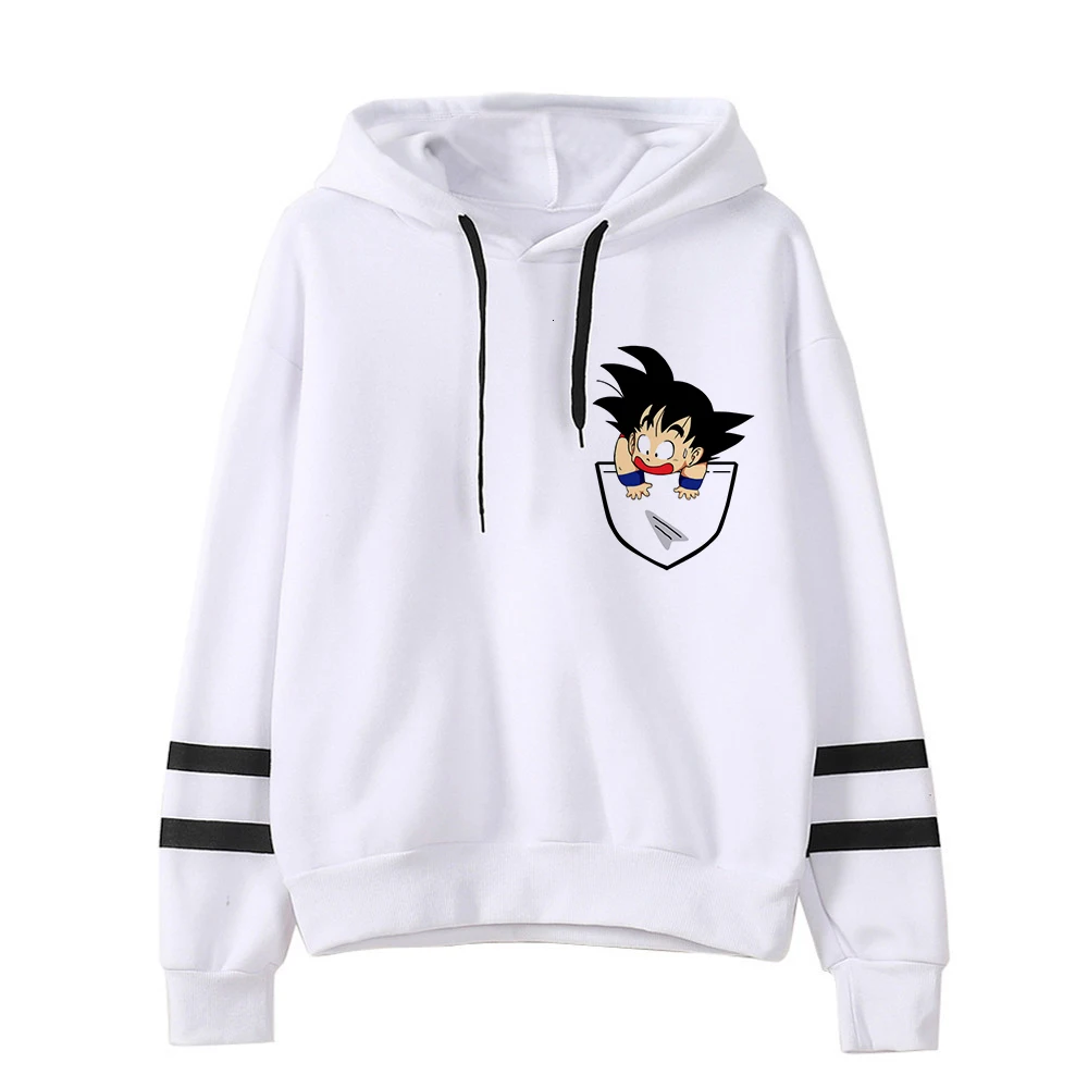 Dragon Ball Z Супер Толстовка Мужская Мультфильм DBZ аниме негабаритных смешная толстовка с Гоку негабаритных мужской/wo мужчины Вегета Ulzzang 90s дети