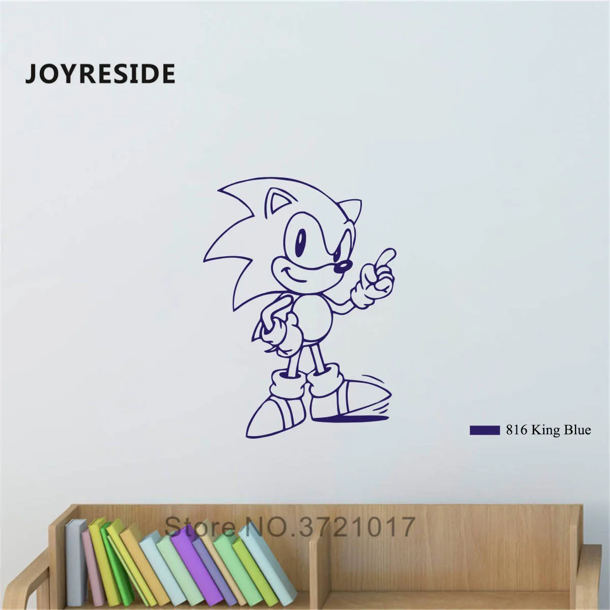 Наклейка на стену с героями из мультфильма joysebe милый виниловый Декор для дома