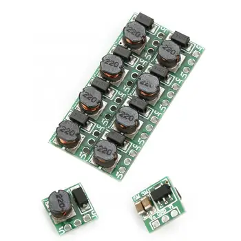

10Pcs DC-DC Boost Converter Module 1.5V 1.8V 2.8V 3V 3.3V 3.7V 4.2V to 5V Adjustable Step up Power Module for DIY Kit T64