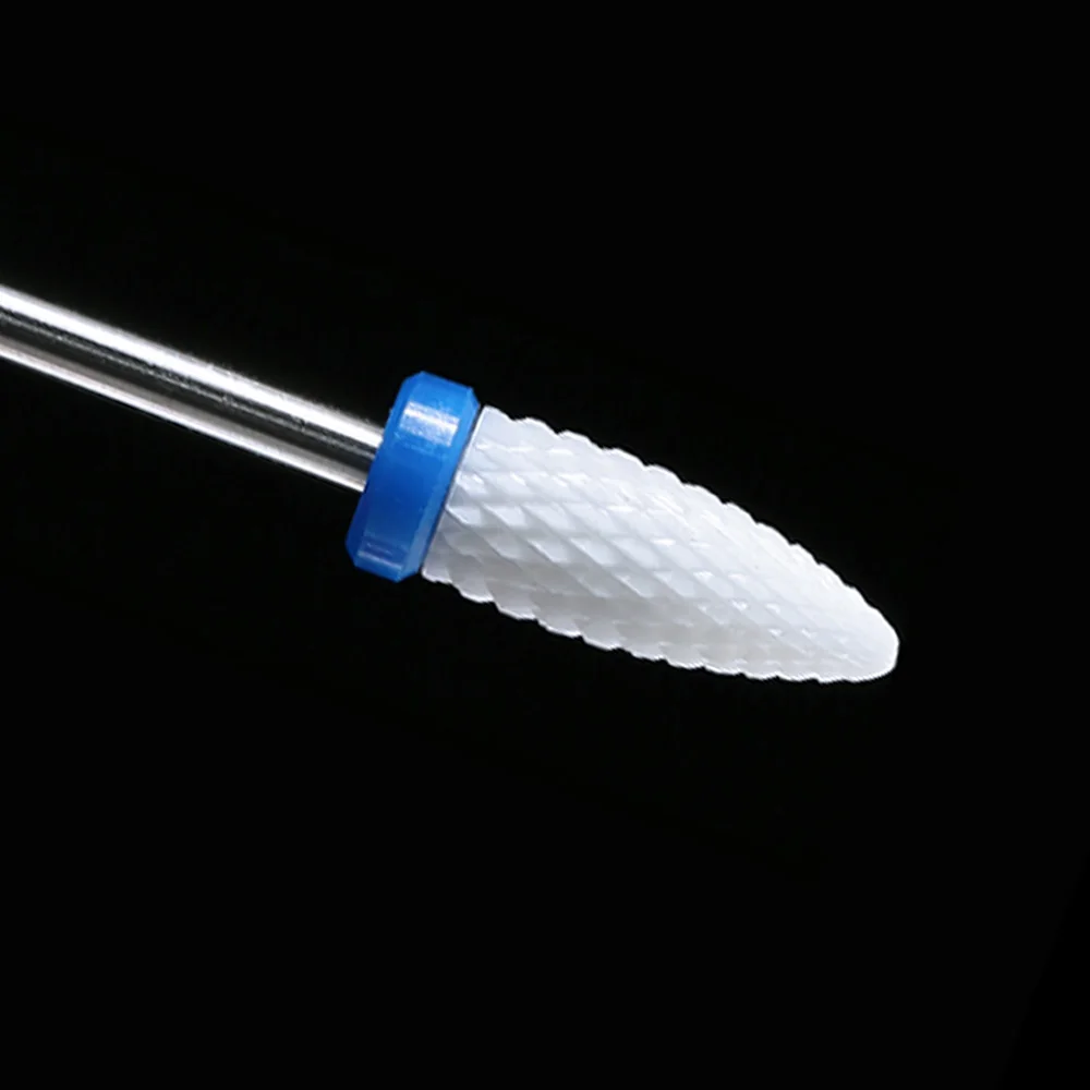 1pcs Ceramic Milling Cutter Nail Drill Bit Electric Manicure Drills Pedicure Mill Bits Machine Files Nail Art Tools Equipment