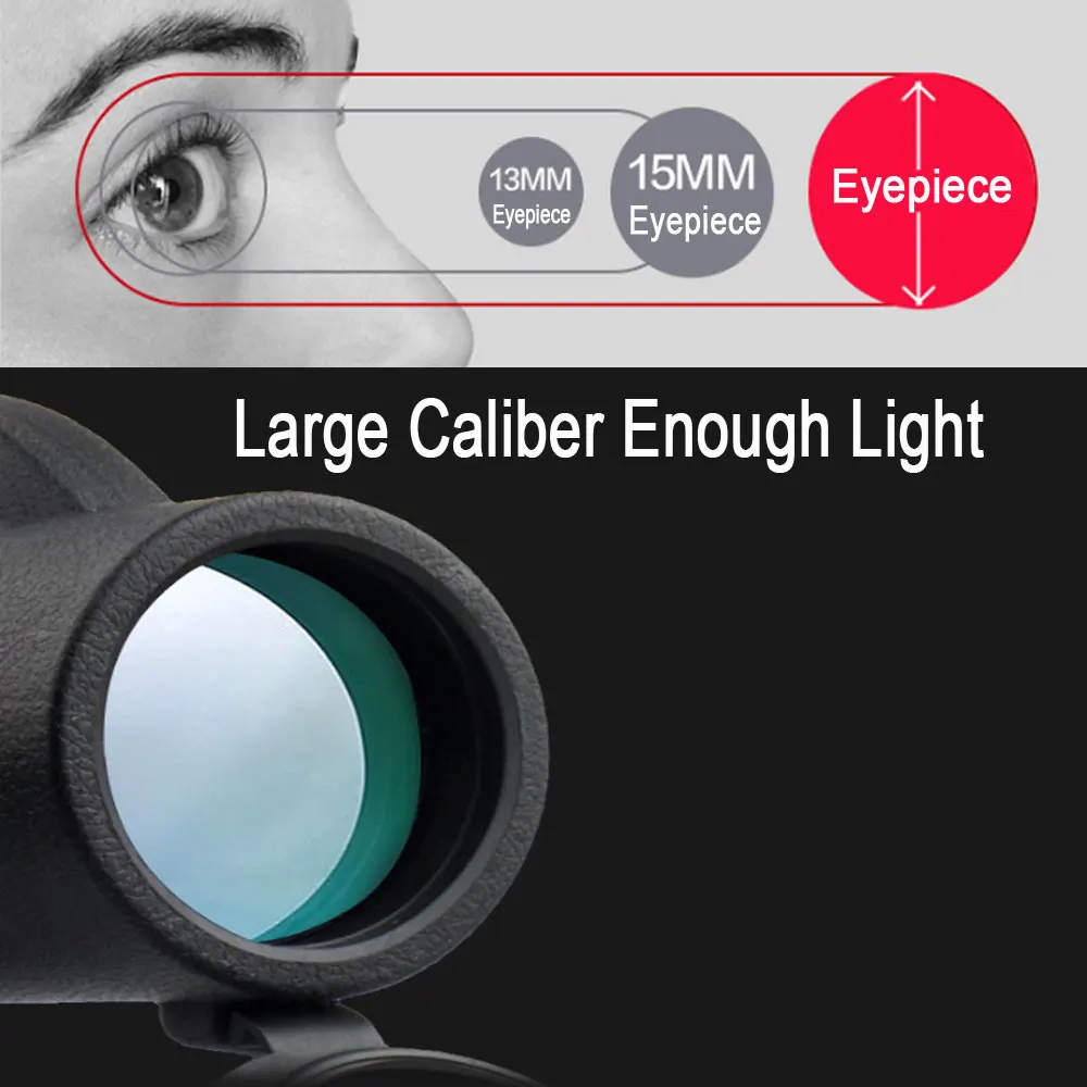 Мощные телескопы 80x100 ночного видения Монокуляр зум оптический spyglass монокль для туризма снайперская Охотничья винтовка Зрительная труба