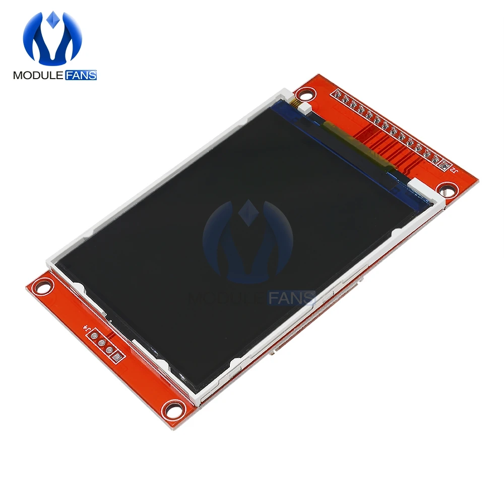 

ILI9341 2.8" 2.8 inch TFT SPI Touch Panel 240X320 LCD Serial Port PCB Adapter Micro SD 5V/3.3V LCD Display Module Board MCU IO