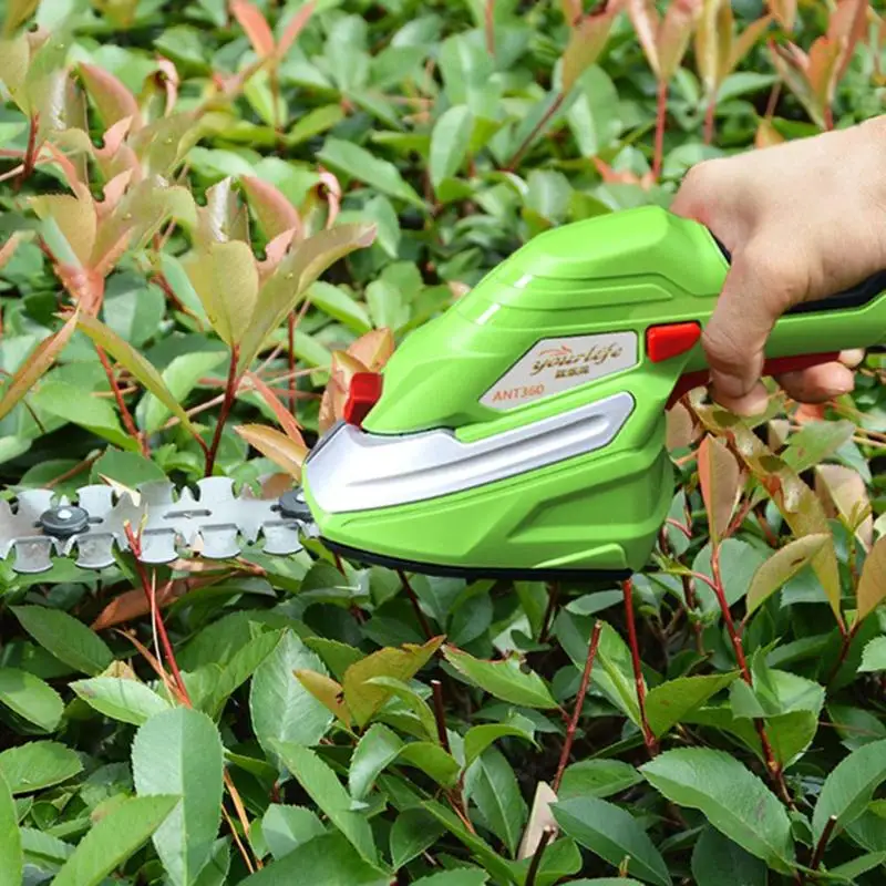 Cordless Electric Lawn Mower Set Weeding Scissors Home Garden Grass Trimmer Optimum Cutting and Improve Efficiency