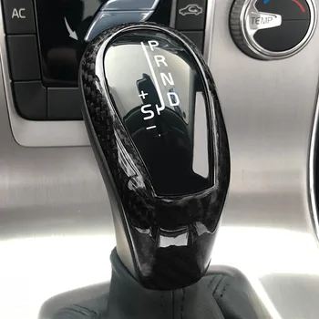 

Car Carbon Fiber Center Console Gear Shift Decals Decoration Trim For Volvo XC60 S60 V60 V40 Interior Accessories