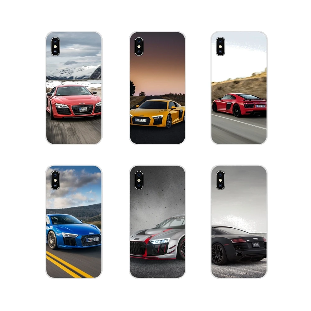 

For Samsung Galaxy S3 S4 S5 Mini S6 S7 Edge S8 S9 S10 Lite Plus Note 4 5 8 9 Accessories Case Cover Sport 2017 Audi R8 Coupe Car