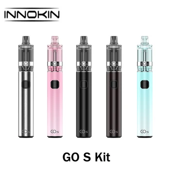 

Original Innokin GO S Pen Kit 1500mAh Vape With 2ml GO S MTL Tank 1.6ohm Coil VS Electronic Cigarette Innokin Gomax Vaporizer