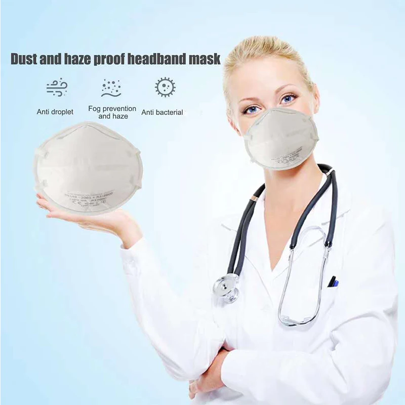 

20pcs Disposable Mask Anti PM2.5 Fog Face Mask KN95 Mask Safe Protect Mouth Mask Anti Air Pollution Dust Mask Anti PM2.5 Masker