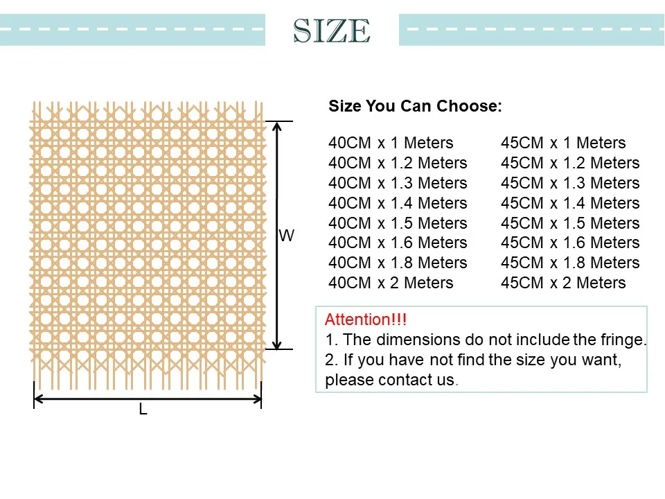 40 45 50 60CM 1metre Natural Rattan Octagonal Decoration Cane Webbing Real Indonesia Rattan Wall Decor Furniture Repair Material