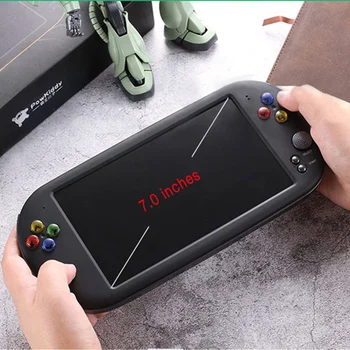 

7-inch LCD screen handheld game console player 8G TV output taking photos Video playback support downloading games music
