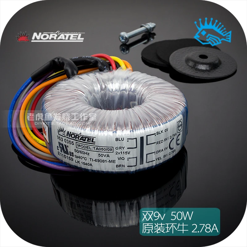50VA double 9V NORATEL ring cow 50W new original imported transformer | Электроника