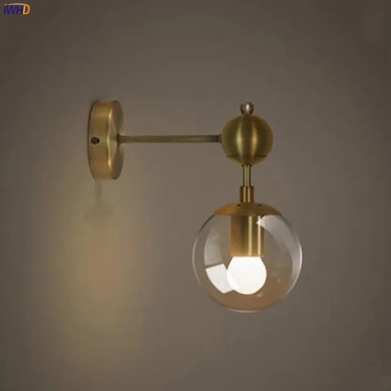 Glass Ball LED Wall Lights Nordic Modern Wandlamp Fixture Sconce Bedroom Bathroom MIrror Light Buitenverlichting Applique Murale (4)