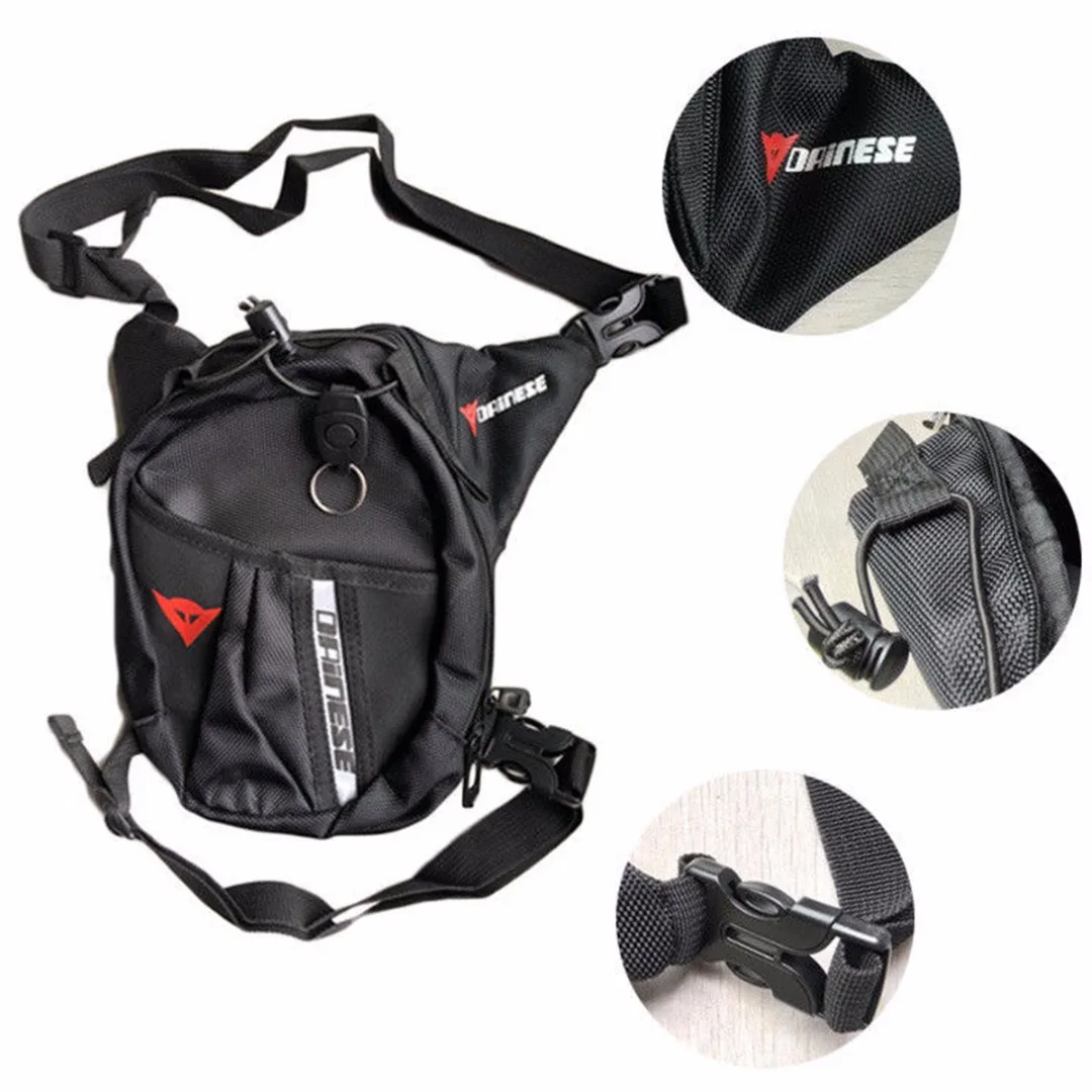 Motorcycle Men Drop Leg Bag Waist Pack Thigh Belt Nylon Outdoor Bike Bag