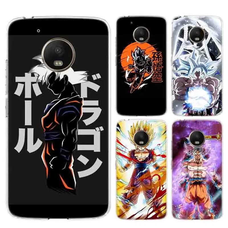 Модный мягкий чехол для телефона Dragon Ball Super Z Son Goku Motorola MOTO G7 G6 G5S G5 E5 E4 Plus G4 Play |