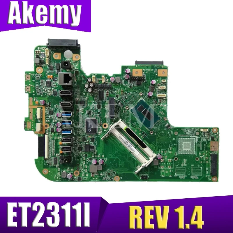 ET2311I all in one mainboard REV 1.4 For ASUS Desktop motherboard 100%Tested Working Well free shipping|Материнские платы для
