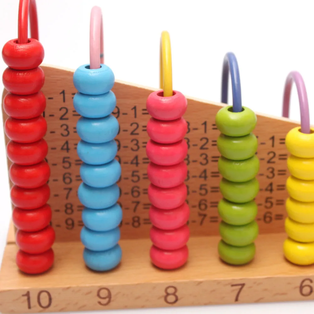 

Creative Multi-functional Building Blocks Addition And Subtraction Learning Calculation Frame Children Wood Educational Early Ch