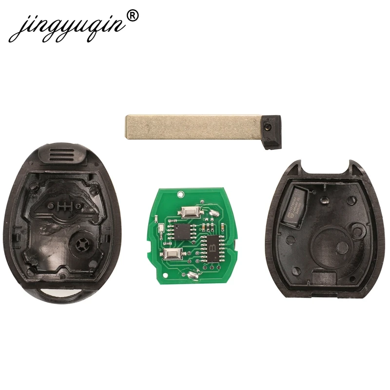 JINGYUQIN REMOTE KEY FOB 315MHZ 433MHZ FOR MINI COOPER R50 R53 ALARM SYSTEMS SECURIT FIT MINI ROVER 75 CPMPLETE REPLACEMENT