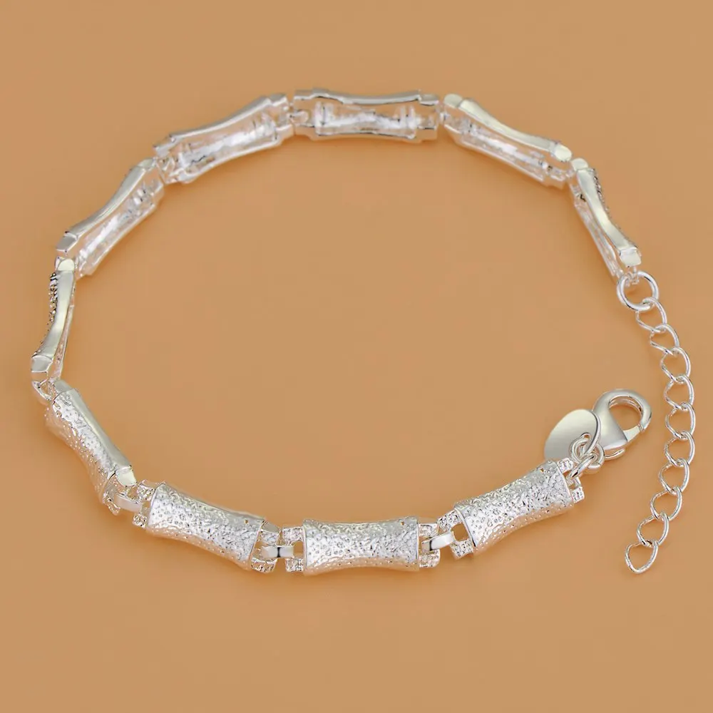 Самые продаваемые ювелирные изделия из стерлингового серебра неправильной формы браслет для женщин YAH137