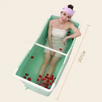 

Foldable Adult Bathtub, Adult Bathtub, Female Bathtub, Whole Body Household Bathtub, Children Bathtub Plastic