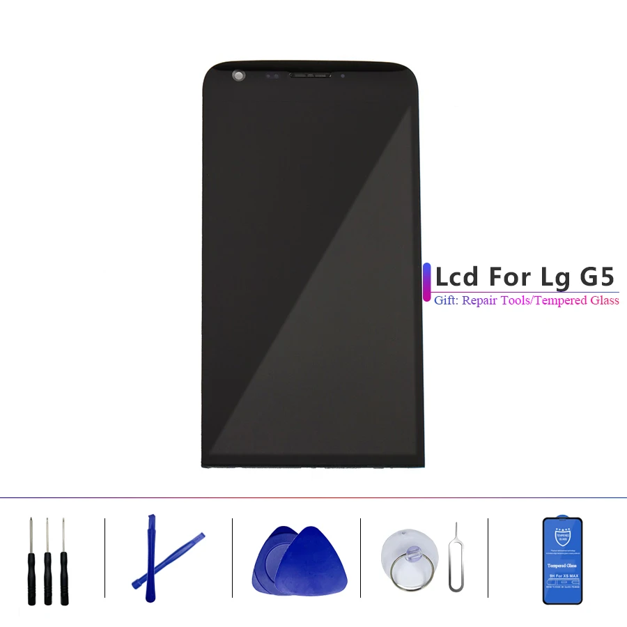Дисплей для LG G5 ЖК сенсорный экран с рамкой дигитайзер сменный дисплей