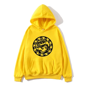 

Hoodies Men's 2020 Chinese Dragon Print Hoodie Street Casual Hip Hop Sweatshirts Men High-end Brand hoody Plus size coat jacket