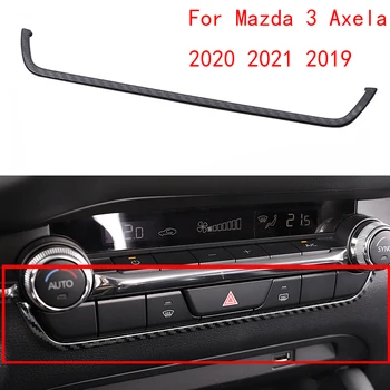 

Car Air Conditioning Panel Frame Decorative Frame Interior Modification Cover Trim for Mazda 3 Axela 2020 2021 2019 Accessories