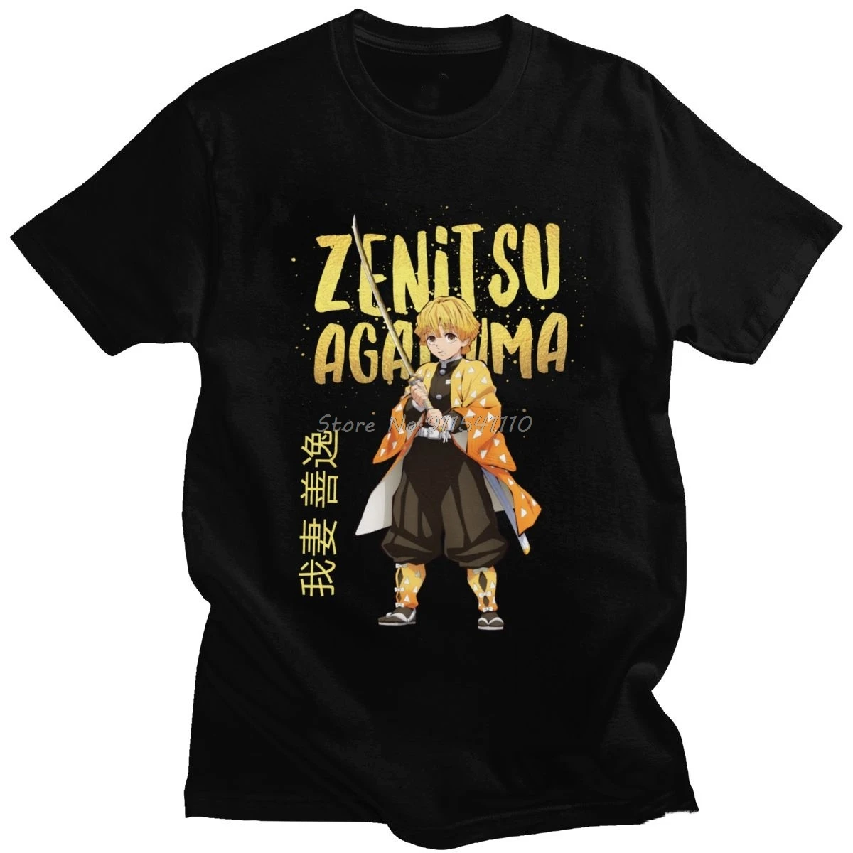 Футболка мужская Slayer Kimetsu No Yaiba крутая тенниска с короткими рукавами повседневная