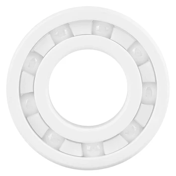 

White Color Full Ceramic Miniature 6206 Ball Bearing 30mm x 62mm x 16mm