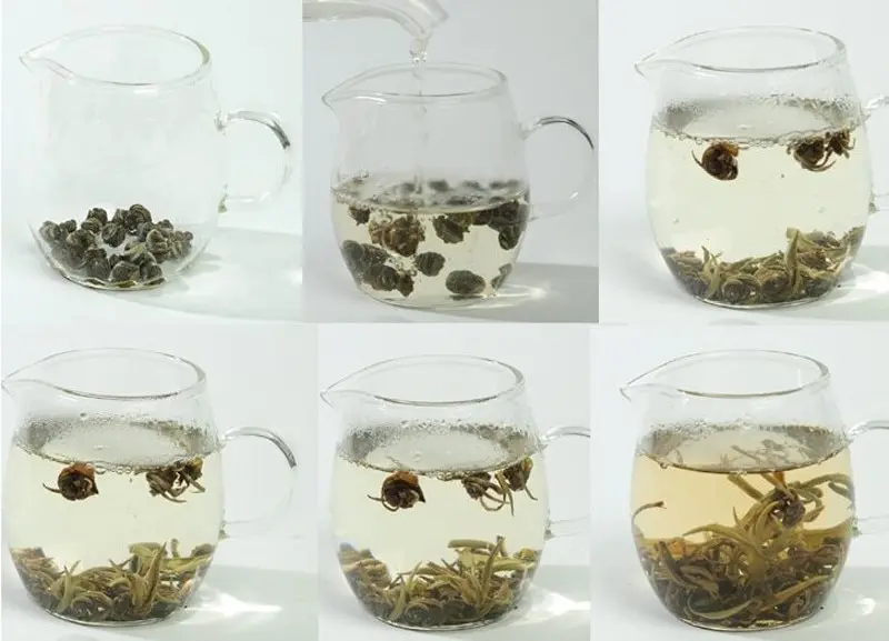 New Fresh Natural Organic Premium Chinese Jasmine Green Tea Jasmine Dragon Pearl Fragrance Slimming Flower Kung Fu Tea
