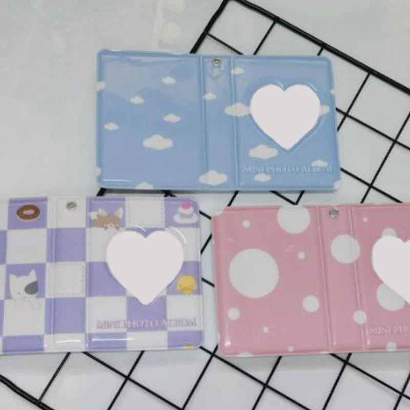 3 Inch Ins Card Binder Photo Album Butterfly Love Hollow 40 Pockets Name Card Book Photo Album Photocard ID Holder