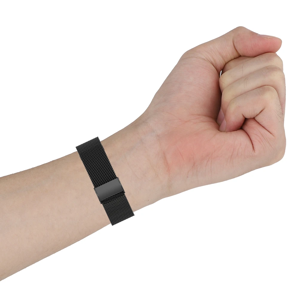 18 мм ремешок из нержавеющей стали для Garmin vivomove 3s/4s Huawei Смарт часы 1 го поколения