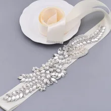 Ivory Dress Belt Rhinestone Wedding Belts for Women Champagne Sash for Wedding Dress Accessories Rhinstone Belt Formal Belt