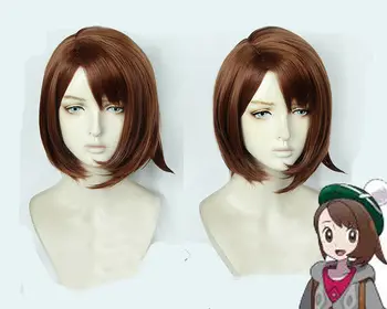 

Anime Pokemon Cosplay Wig Costume Victor Gloria Cosplay Hair Gift Halloween Stage Collection Gift Drop Ship