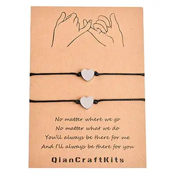 

Pinky Promise Distance Matching Bracelets Anklet for Friendship Couples Bracelet for10pcs/set,Gifts for Him and Her,girlfriend
