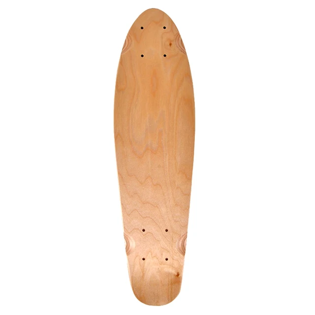 Plateau De Skateboard Vierge En Forme De Banane Naturelle, 22