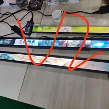 Различные размеры светодиодные панели дисплея рекламы дисплей цифровой вывески магазина показ рекламы на полке