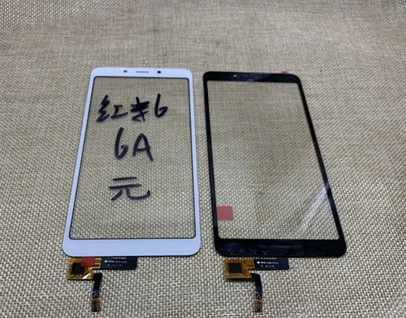 Внешний экран для Xiaomi Redmi 6/Redmi 6A дигитайзер сенсор Передняя сенсорная ЖК-панель дисплей стекло Крышка Ремонт Замена частей