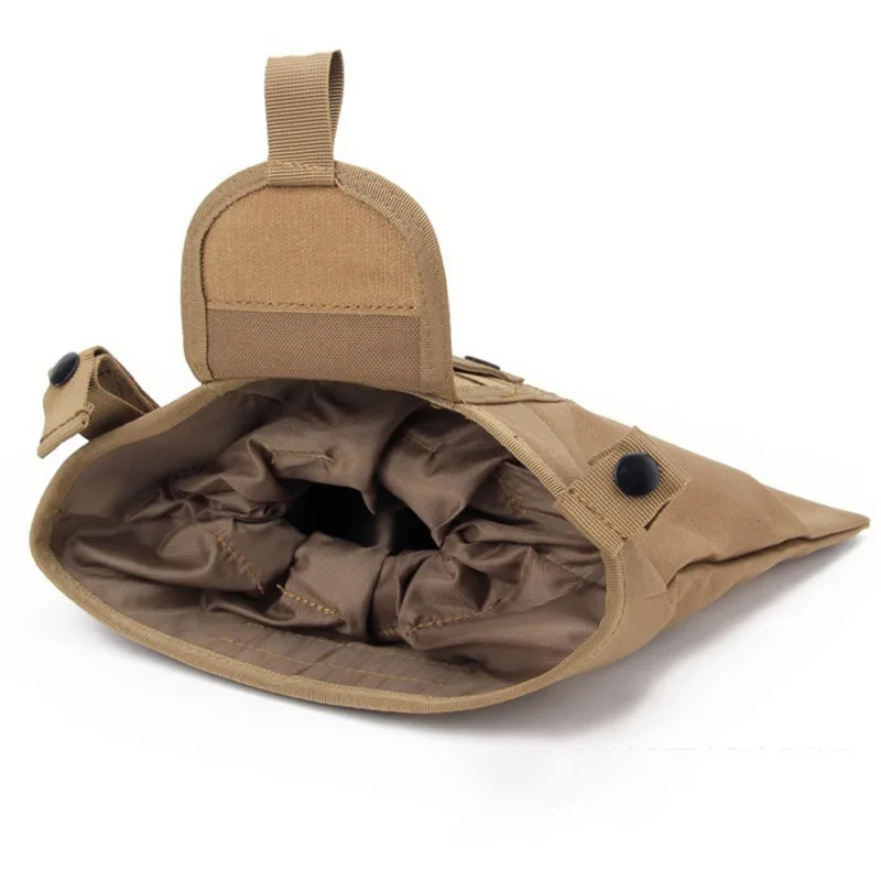 Tactical Outdoor Foldable Plus Size Hunting Bags Molle Hiking Waist Pouch Storage Kettle Recycle Bag Military Airsoft Pouch Pack