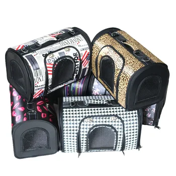 

S/M/L Oxford Leaopard Rainbow Cat Dog Carrier Breathable Eco-frinedly Travel Picnic Universal Fashion Lady Bag and Super Cat