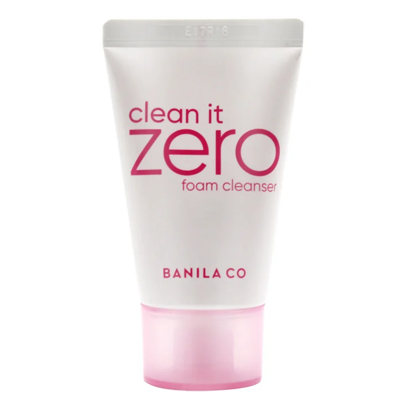 

Banila Co Clean It Zero Foam Cleanser Sample 30ml Moisturizing Facial Cleanser Makeup Removal Face Cleansing Korea Cosmetics