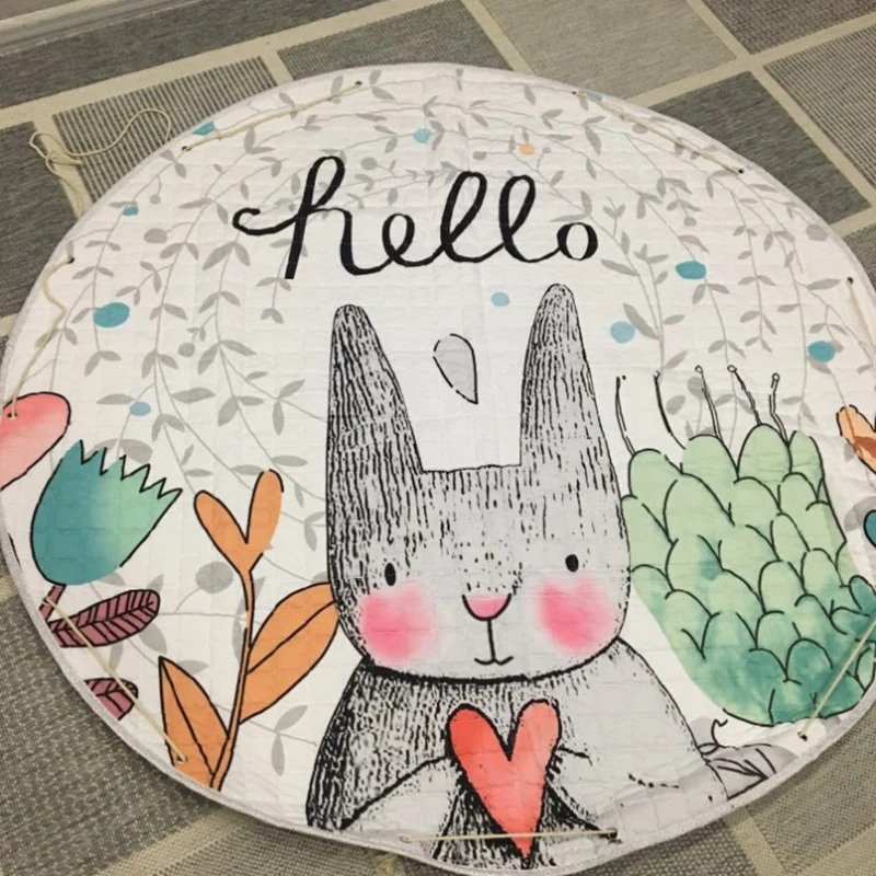 rabbit rug for nursery