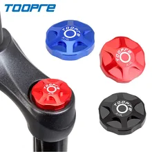Bicycle Suspension Fork Cap Parts Bike Aluminum Alloy Air Gas Fork Cover Fork Cap For Manitou/Magura/FOX-/DT/ROCK SHOX Mtb Parts